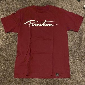 Great condition burgundy primitive shirt